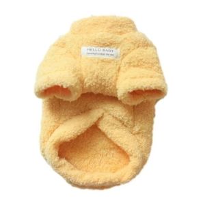 MINIYX Winter Warm Dog Sweater Plush Soft Puppy Coat Jacket Puppy Clothes Dog Clothes for Small Dogs