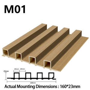 2.9meter x16cm Wall Panel Dinding Kamar Tidur Wall Panel Pvc / Wpc Wall Panel / Wall Panel Hiasan Dinding / Wood Panel Wpc / Wallpanel Pvc Dinding