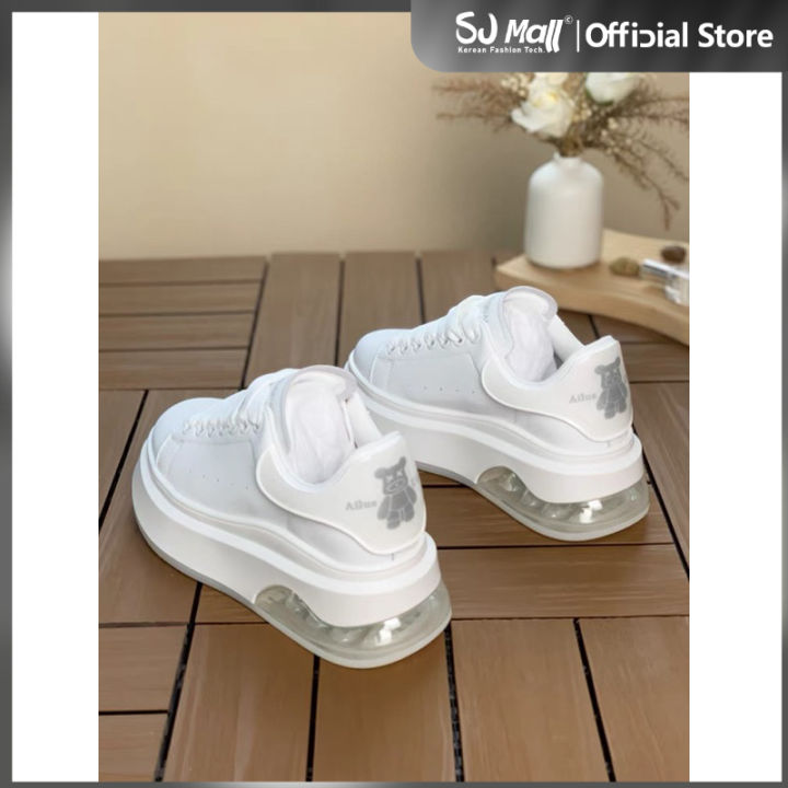 Lazada white rubber shoes fashion