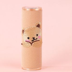 SUTONGXUE Chai có thể đổ đầy lại Hộp đựng son môi Giá đỡ thay thế Chú gấu nhỏ Ống Son nảy Dễ thương 3.5ml Hộp đựng son dưỡng rỗng Du lịch