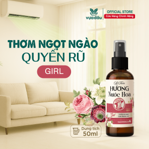 Xịt Thơm Phòng Hương Nước Hoa Cao Cấp 50ml VUATINHDAU Khử Mùi Phòng Thơm Lâu Thơm Quần Áo