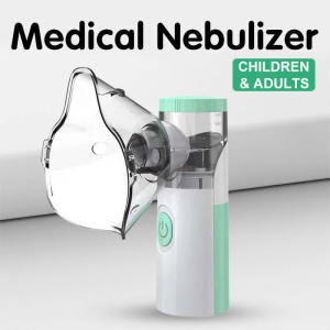 Medical Silent Mesh Nebulizer Handheld Asthma Inhaler Mini Portable For Kids Adult Atomizer for Sore Throat & Cold & Cough & Rhinitis & Bronchitis Nebulizer