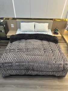 Chăn lông thỏ loại 1 cao cấp kích thước 2m3x2m chất liệu siêu ấm siêu nhẹMền nỉ lông thỏ đại hàn mềm mại không rụng lông