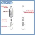 SHNGki 5PCS 10G 15G 20g 25g 30g 40g 50g 60g chì Sinker lõm dưới Roadrunner giảm dần sinkers câu cá nối giải quyết. 