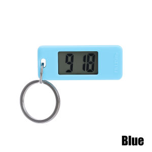 Portable Mini Electronic Clock Keychain Watch Digital Time Display Clocks Backpack Hanging Keyring Pocket Digital Clock