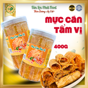 MỰC ÉP TẨM GIA VỊ SIÊU NGON TLP COMBO 2 HŨ 200G