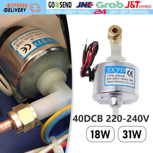 40DCB 18W / 31W Pompa Mesin Asap atau Fogging untuk 900W / 1500W Mesin Panggung