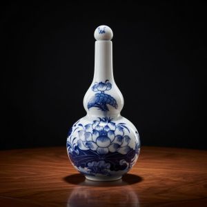 Nậm Đựng Rượu Thờ Hồ Lô Đựng Rượu Men Xanh Đặt Bàn Thờ Cúng Gia Tiên Chất Liệu Gốm Sứ Bát Tràng Nhiều Kích Thước