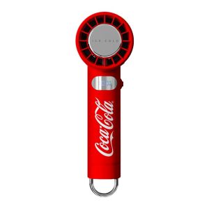 Coca Cola Ice compress Portable Cooling Fan handheld fans USB Rechargeable mini fan 100 Speeds Adjustable for TravelCampingOutdoor