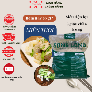 Miến Tươi Song Long - Gói 3kg NGON GIÒN DAI KHÔNG BỞ  HÀNG LUÔN MỚI DATE XA