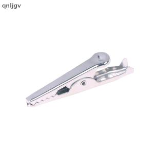 🔥🔥🔥qnljgv 50pcs Mini Alligator Clips Mini bạc kim loại Alligator Clip 28mm 35mm 45mm cho điện thử nghiệm cho Pin thử nghiệm