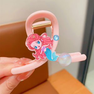 grace Mermaid Grab Clip Girls Shell Broken Frozen Hairpin Fairy Cute Hair Accessories Colorful Headdress