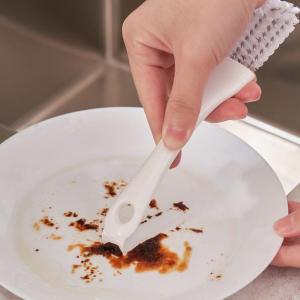 Bàn chải làm sạch lồng cong cho vẹt thiết kế đầu cắm vuông góc sáng tạo đạt đến không gian chật hẹp trong xây dựng bền lồng chim