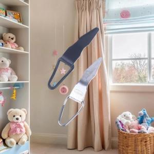 🔥🔥🔥kangsiwen 10pcs DIY lure phụ kiện màu đen bạc thép không gỉ móc KEEPER cho lure Fly ráp Rod xây dựng thành phần sửa chữa