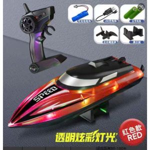 Ca Nô Thuyền Điều Khiển Từ Xa Speed Boat Tốc Độ 30km/h Chống Nước Auto Flip Pin Sạc Sóng 2.4G