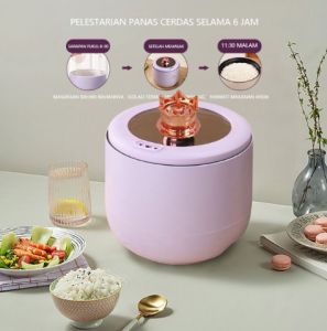 KOMPOR LISTRIK COOKING POT ELECTRIC PANCI LISTRIK SERBAGUNA ANTI LENGKET MAGIC COM MINI RICE PENANAK NASI 18 LITER MURAH UNIK COOKING ELEKTRIK RIKA SHENAR - FREE ONGKIR