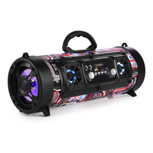 【Shipped From Penang】M17 Wireless Portable Bluetooth Speaker High Power 20W Speaker Bluetooth Soundbar Wireless Column Outdoor Subwoofer Support Mic Speaker Bass Home Full Set