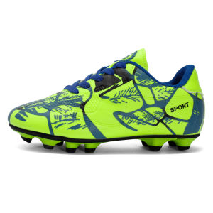 Outdoor childrens long-studded soccer shoes for boys and girls spring and summer models junior high and primary school students turf-studded sports training shoes wholesale