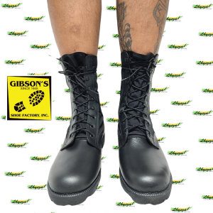 LEGIT - GIBSON S TROPICAL HOT WEATHER COMBAT BOOTS BLACK