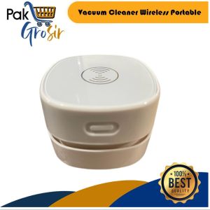 Vacum Cleaner Mini Portable Vacum Penyedot Debu Keyboard Wireless Charging HP NFC Multifungsi
