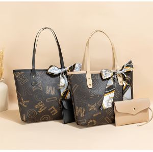 LAHENK(( COD )) Tas Tote Terbaru 2024 Tas Wanita Terlaris Tas Fashion Tas Bahu Tas Jinjing Tas 2in 1 BISA DI TENGTENG