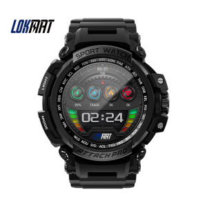 LOKMAT ATTACK Pro Outdoor Sports Smartwatch BT Call Smart Watch Camera Control  Information Reminder Waterproof Watch Music Player Fitness Tracking Men Healthy Monitor DIY Dial