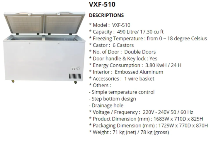 VALENTI%20102L%20/%20198L%20/%20302L%20/%20490L%20/%20576L%20WHITE%20CHEST%20FREEZER%20%5B%20VXF-110%20%7C%20VXF-210%20%7C%20VXF-310%20%7C%20VXF-510%20%7C%20VXF-610%20%5D%20-%20Image%205