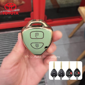 Toyota car key case for Toyota suitable for Toyota yaris/innova/Prius/hilux/camry key case vigo Car keychain Toyota vios key cover