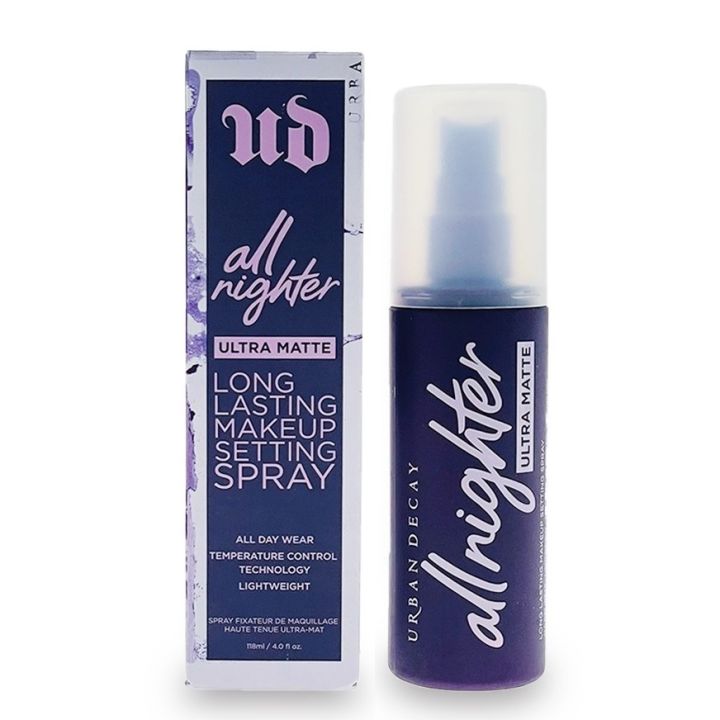 Urban Decay All Nighter Ultra Matte Long Lasting Makeup Setting Spray 118ml Lazada Singapore
