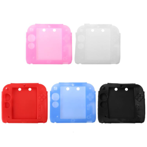 Shockproof Soft Silicone for Case Protective Skin Wrap Cover for Shell for 2DS XL LL Console Game Repalcement Housing