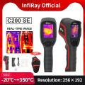 InfiRay Official Infrared Thermal Imager Resolution 256X192 SD Card Industrial Grade Handheld Thermal C200 SE Imager Infrared Thermo-Meter For PCB Repair, Water Leak Detection. 