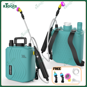 Ktools 16L 10L 8L Electric Knapsack Sprayer Rechargeable High Pressure for Agriculture Garden Disinfection