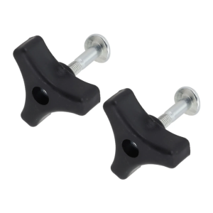 TIMES LORD Hi-Strength Lawn Mower Handle Screw Nut Wear-Resist Plastic Triple-Cornered Triangles Knob Handle Universal Replacements Kit Handlebar Screws Lawn Mower Machine