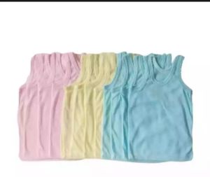 PROMO NIH BUN Kaos Kutang Anak Usia 0-24 Bulan Polos Murah Terbaru