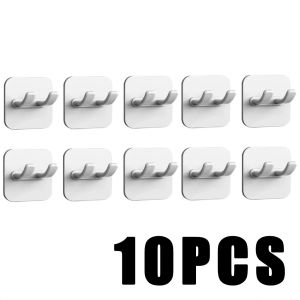 Wall Mount Punch-free Power Cord Storage Rack Hooks Kitchen Plug Adhesive Hooks Power Plug Socket Hanger Holder