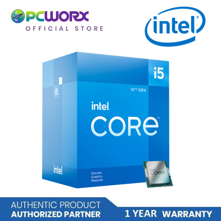 CPU Core i5-12400F / 6/12 / 2.5GHz CPU Core i5-12400F / 6/12 CPU Core i5-12400F / 6/12 / 2.5GHz CPU Core i5-12400F / 6/12