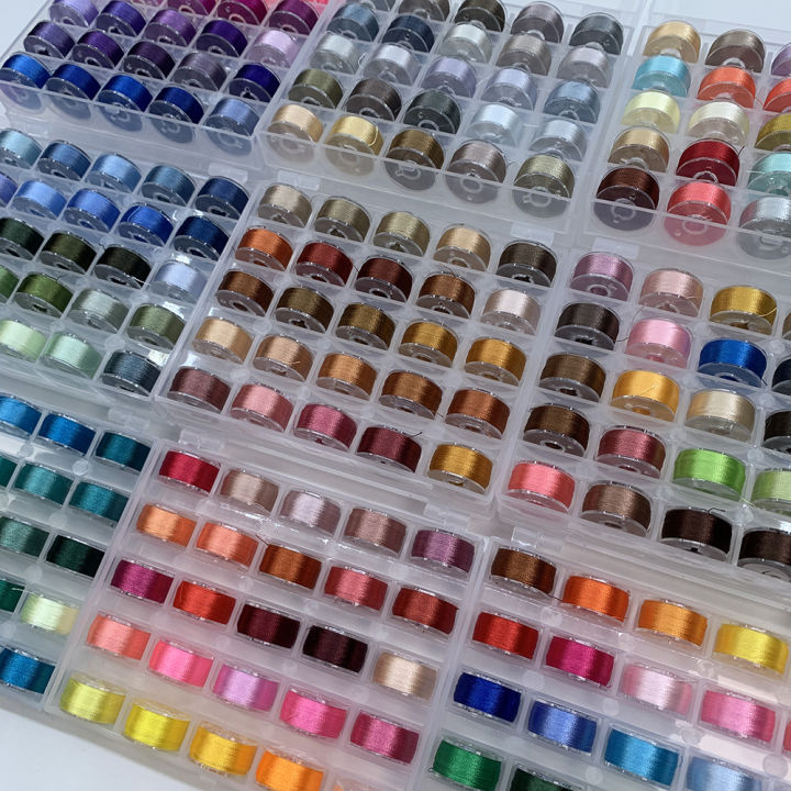 25 Color French Embroidery Silk Embroidery Thread 12D Double Stranded