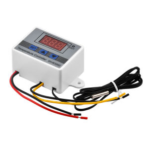 Diydeepen XH-W3002 W3002 AC 110-220V อุปกรณ์เทอร์โมมิเตอร์ดิจิตอลสําหรับควบคุมอุณหภูมิมีไฟ Temperature Controller การฟักไข่ พิพิธภัณฑ์สัตว์น้ำ การตรวจจับอุณหภูมิ การควบคุมอุณหภูมิสัตว์เลี้ยง ปิดเครื่องอัตโนมัติเมื่ออุณหภูมิสูงขึ้นหรือลดลง NTC10K
