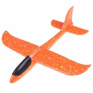 BEIBEI DIY Airplane 37/48CM Plane Toys Flying Toys Outdoor Launch Avion Plane Kids Gift Foam Aeroplane Foam Glider Hand Throw Airplane Fly Aeromodelo