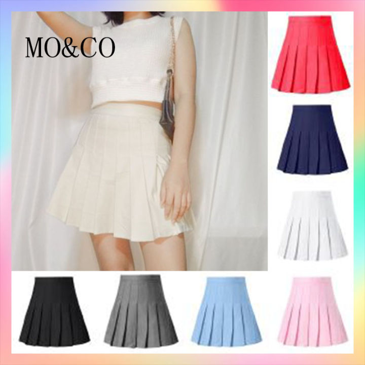 Pleated skirt lazada hotsell