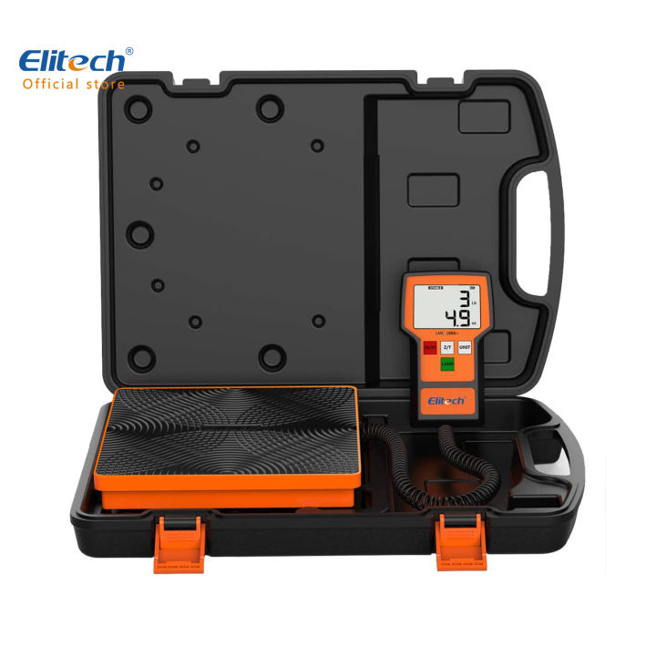 Elitech 3L/S Vacuümpomp Airconditioning, Intelligente HVAC Vacuümpomp V700, Datamonitoring Met App-bediening En Detectie Van Lekkages (geen Olie