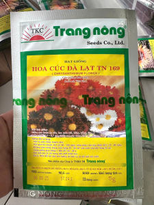 (Gói 5gr-20gr) Hạt Giống Hoa Cúc Đà Lạt TN 169 TRANG NÔNG - Hoa màu đỏ hồng trắng tím