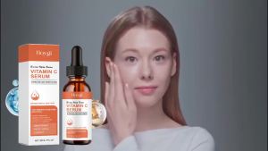 Vitamin C Serum for Hyaluronic Acid Brightening Dark Spot Corrector Anti Aging Oil Aloe Vera Daily Glow Skin Care 30ml