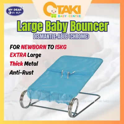 My Dear Large Baby Bouncer 19006 Chrome