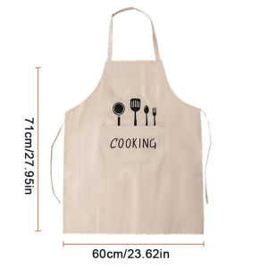 🔥🔥🔥Aofulai ผ้ากันเปื้อนกันน้ำมันสามารถเช็ดมือในครัวทำงานเสื้อผ้าทำอาหารที่บ้านผ้ากันเปื้อนแขนกุดอเนกประสงค์สำหรับผู้ชายและผู้หญิง