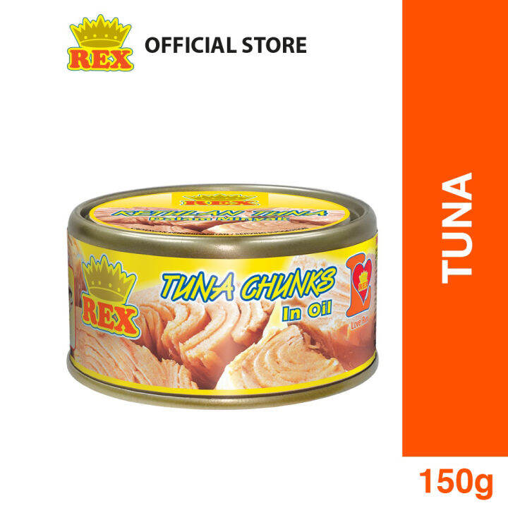 Rex Tuna Chunks In Oil 150g Lazada