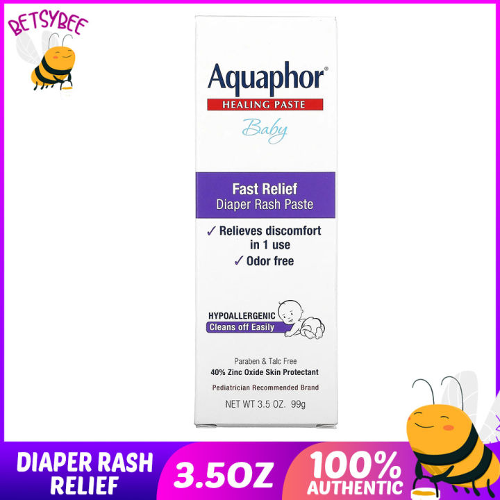 Aquaphor Baby Healing Fast Relief Diaper Rash Paste oz 99g