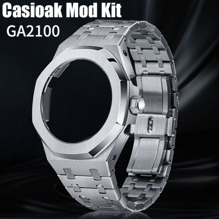 Casioak AP Royal Oak Mod Kit 4th Gerneration Stainless Steel Watch ...