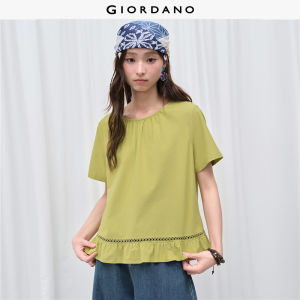 Giordano Women Women Stitched T-Shirt Free Shipping 18326511