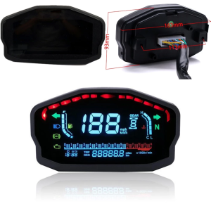 Modified Motorcycle LED LCD Speedometer For KAWASAKI BARAKO 175 Digital Odometer Backlight Odometer SpeedoMeter